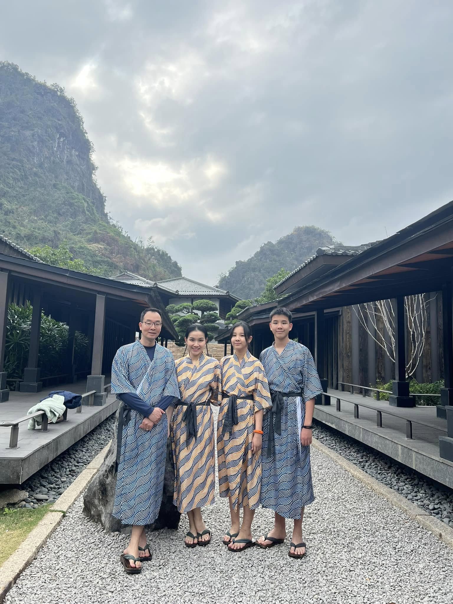 Con g&aacute;i 12 tuổi cao 1,72m, con trai 14 tuổi 1,86m, Hoa hậu Th&ugrave;y L&acirc;m tiết lộ 2 th&oacute;i quen kh&ocirc;ng ng&agrave;y n&agrave;o qu&ecirc;n nhắc con l&agrave;m từ khi c&ograve;n nhỏ- Ảnh 1.