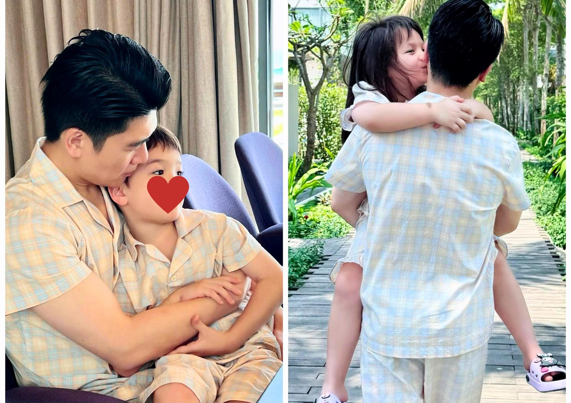 2 thiếu gia nhà bầu Hiển: Anh làm "bố đơn thân nghìn tỷ", em ngọt ngào bên Hoa hậu Đỗ Mỹ Linh - Ảnh 2. 2 thiếu gia nhà bầu Hiển: Anh làm "bố đơn thân nghìn tỷ", em ngọt ngào bên Hoa hậu Đỗ Mỹ Linh - Ảnh 2.