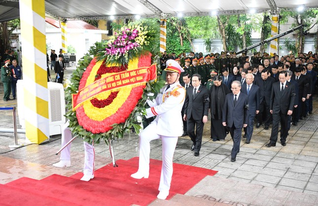 Lễ viếng nguyên Chủ tịch nước Trần Đức Lương - Ảnh 38.