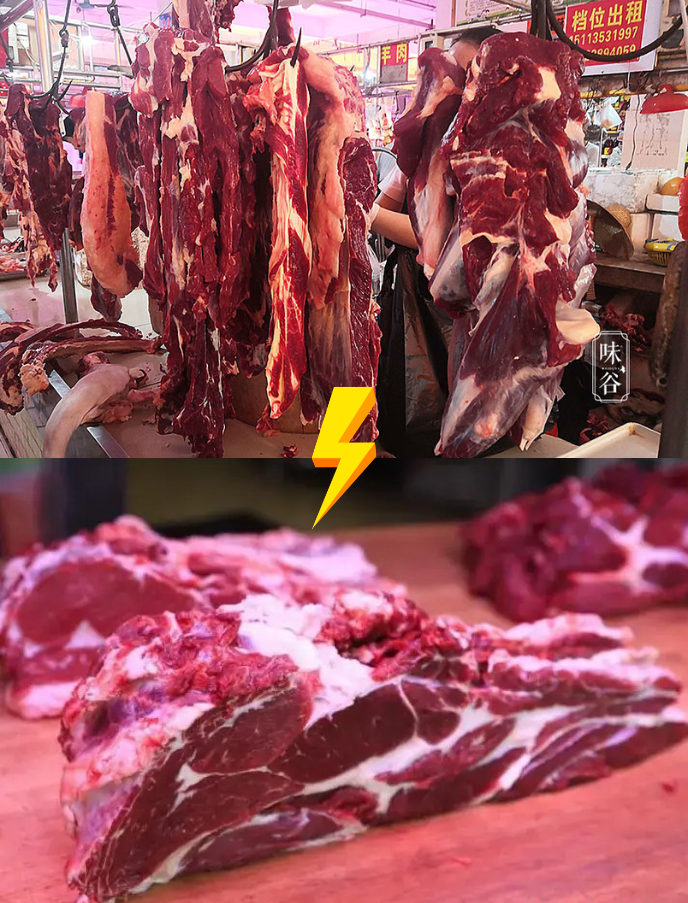 Đi chợ thấy thịt bò treo cao - thịt bò để bàn: Cao thủ ẩm thực liếc mắt 1 giây là biết loại nên mua!- Ảnh 1.