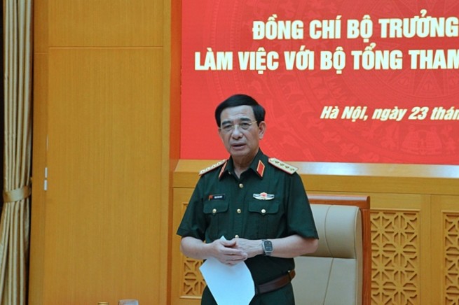 Đại tướng Phan Văn Giang chỉ đạo rà soát, sắp xếp biên chế, tổ chức quân sự địa phương, Bộ đội Biên phòng- Ảnh 2.