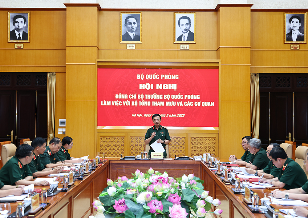 Đại tướng Phan Văn Giang chỉ đạo rà soát, sắp xếp biên chế, tổ chức quân sự địa phương, Bộ đội Biên phòng- Ảnh 1.