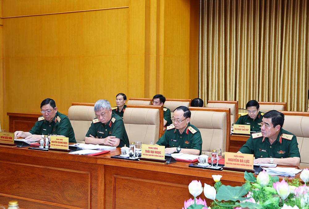 Đại tướng Phan Văn Giang chỉ đạo rà soát, sắp xếp biên chế, tổ chức quân sự địa phương, Bộ đội Biên phòng- Ảnh 4.