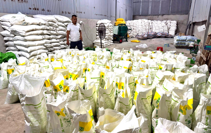 Đột kích xưởng phân bón lậu ở Đồng Nai , sản xuất hàng giả từ nguyên liệu Trung Quốc - Ảnh 1.