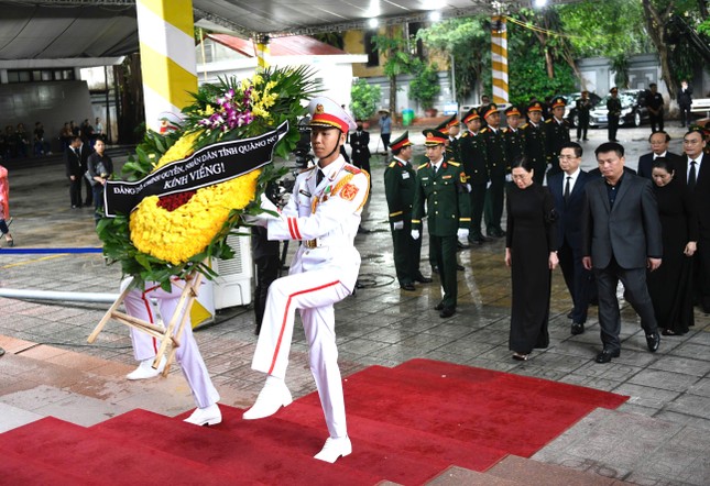Lễ viếng nguyên Chủ tịch nước Trần Đức Lương - Ảnh 16.