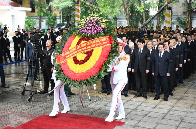 Lễ viếng nguyên Chủ tịch nước Trần Đức Lương - Ảnh 48.