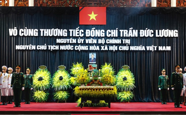 Lễ viếng nguyên Chủ tịch nước Trần Đức Lương - Ảnh 55.