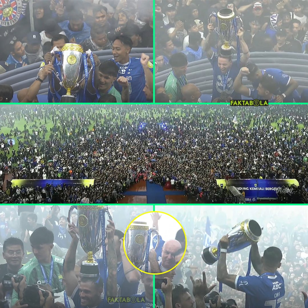 CLB Indonesia vô địch, đại diện FIFA chứng kiến màn ăn mừng thảm họa - Ảnh 1.