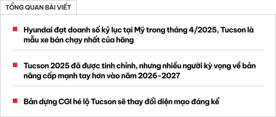 Hyundai Tucson dễ được nâng cấp thế này trước khi lên đời: Đèn trước bố trí kiểu Stargazer, vô lăng kiểu Santa Fe - Ảnh 1.