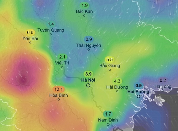 Miền Bắc đón gió Đông Bắc , Hà Nội sẽ mưa dông vào cuối tháng 5 - Ảnh 2. Miền Bắc đón gió Đông Bắc , Hà Nội sẽ mưa dông vào cuối tháng 5 - Ảnh 2.