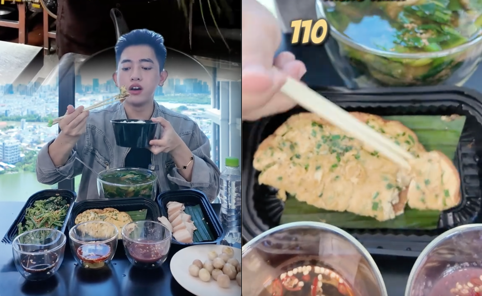 Bán đĩa trứng chiên 110k, chủ quán còn cố tình đập bát để "mẻ" cho giống kiểu cơm xưa khiến MXH tranh cãi trái chiều - Ảnh 1. Bán đĩa trứng chiên 110k, chủ quán còn cố tình đập bát để "mẻ" cho giống kiểu cơm xưa khiến MXH tranh cãi trái chiều - Ảnh 1.