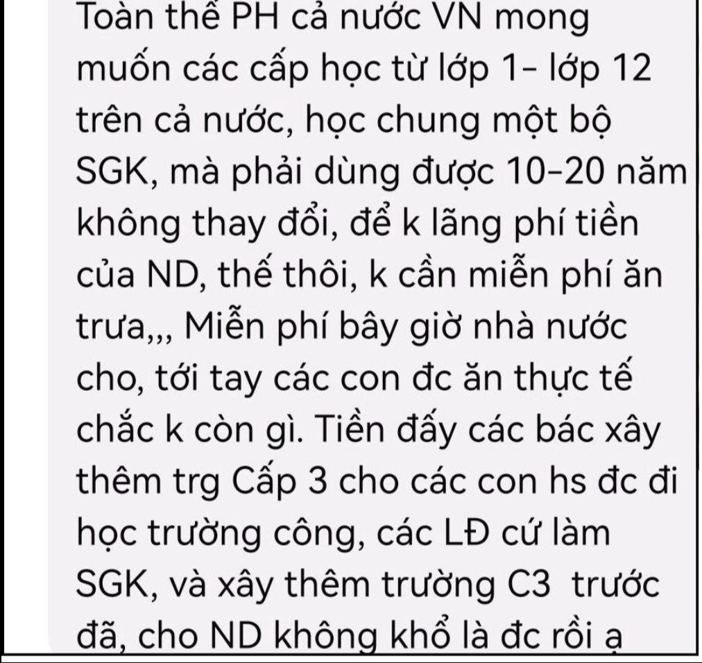 Đọc đề xuất về SGK của phụ huynh mà tôi ngã ngửa: Các vị còn muốn con cái mình lạc hậu đến bao giờ?- Ảnh 1.