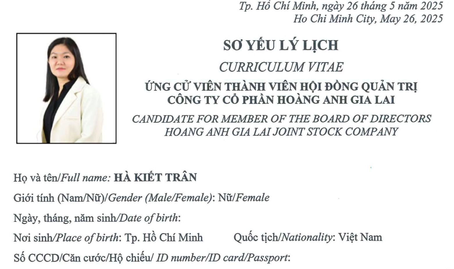 Hoàng Anh Gia Lai sắp có biến động một loạt lãnh đạo cấp cao - Ảnh 3.