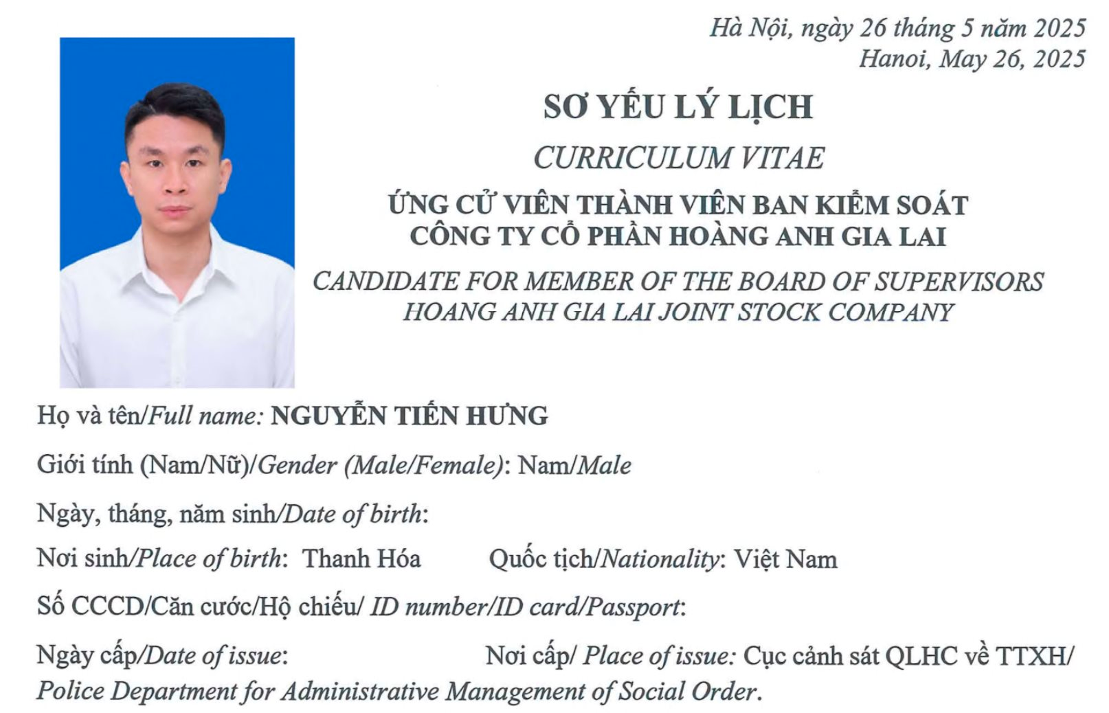Hoàng Anh Gia Lai sắp có biến động một loạt lãnh đạo cấp cao - Ảnh 6.