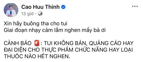 Bác sĩ Thịnh: Xin hãy buông tha cho tôi- Ảnh 1. Bác sĩ Thịnh: Xin hãy buông tha cho tôi- Ảnh 1.