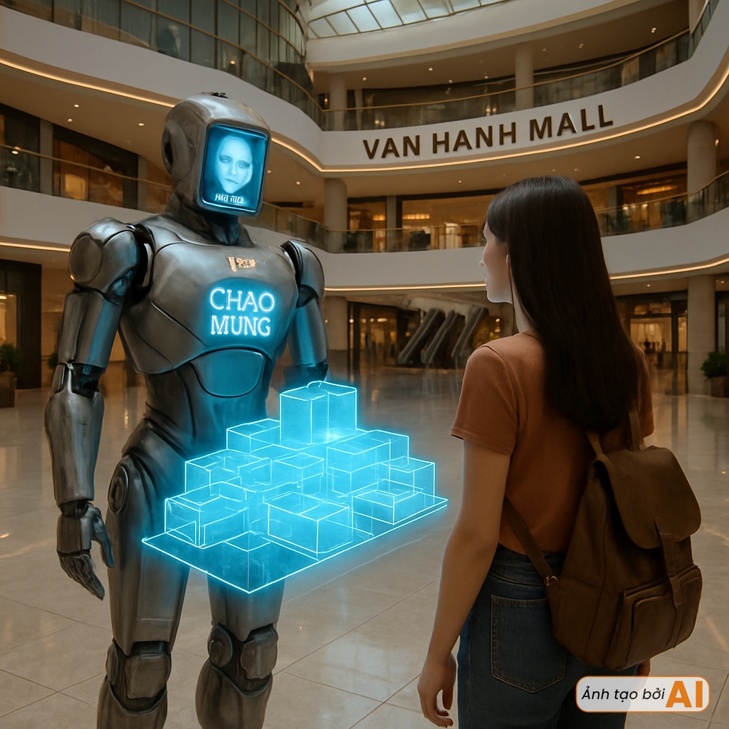 Bên trong Vạn Hạnh Mall 20 năm tới - thời "AI, robot trỗi dậy": Bất ngờ với hệ thống lưới bảo vệ - Ảnh 6. Bên trong Vạn Hạnh Mall 20 năm tới - thời "AI, robot trỗi dậy": Bất ngờ với hệ thống lưới bảo vệ - Ảnh 6.