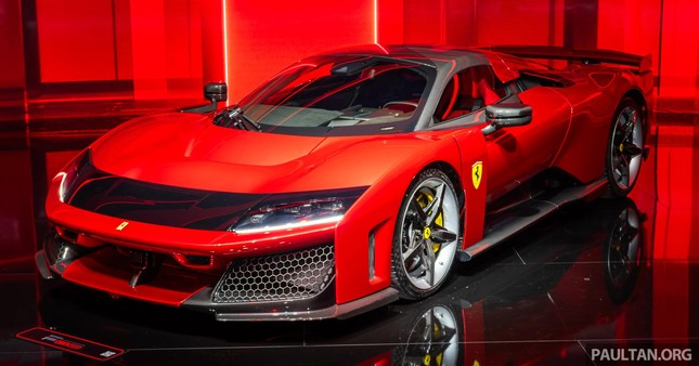 Siêu xe mạnh nhất của Ferrari được đăng ký kiểu dáng ở Việt Nam - Ảnh 3.
