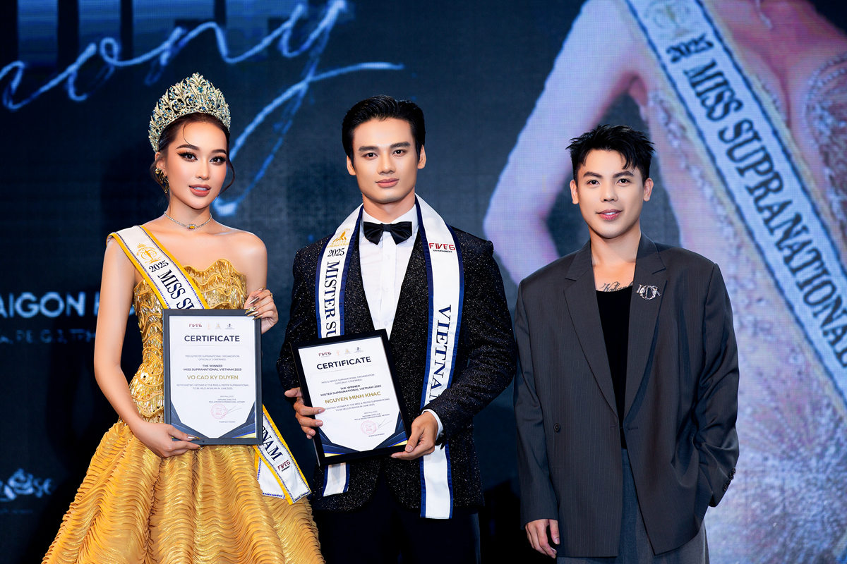 Kỳ Duyên, Minh Khắc đại diện Việt Nam thi 'Miss & Mister Supranational 2025' - Ảnh 2.