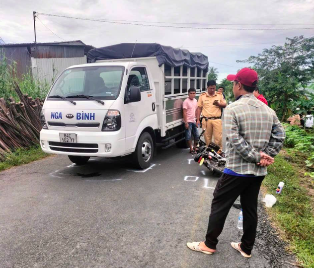Tài xế xe tải có lỗi trong tai nạn giao thông Vĩnh Long khiến bé gái tử vong - Ảnh 1.