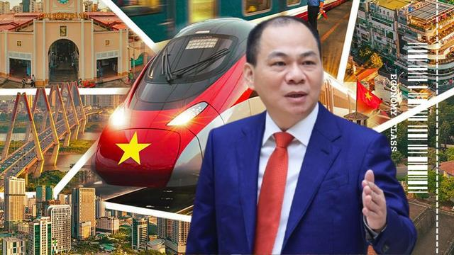 Tỷ phú Phạm Nhật Vượng chuyển nhượng cổ phiếu Vingroup để góp vốn vào công ty vừa đăng ký làm đường sắt cao tốc Bắc - Nam - Ảnh 1.