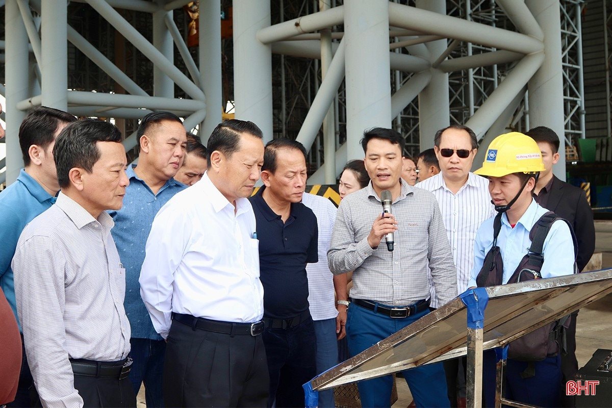 Lãnh đạo Lào tới thăm khu kinh tế thu hút tổng vốn đầu tư 16 tỷ USD của Việt Nam, ấn tượng vì điều gì?