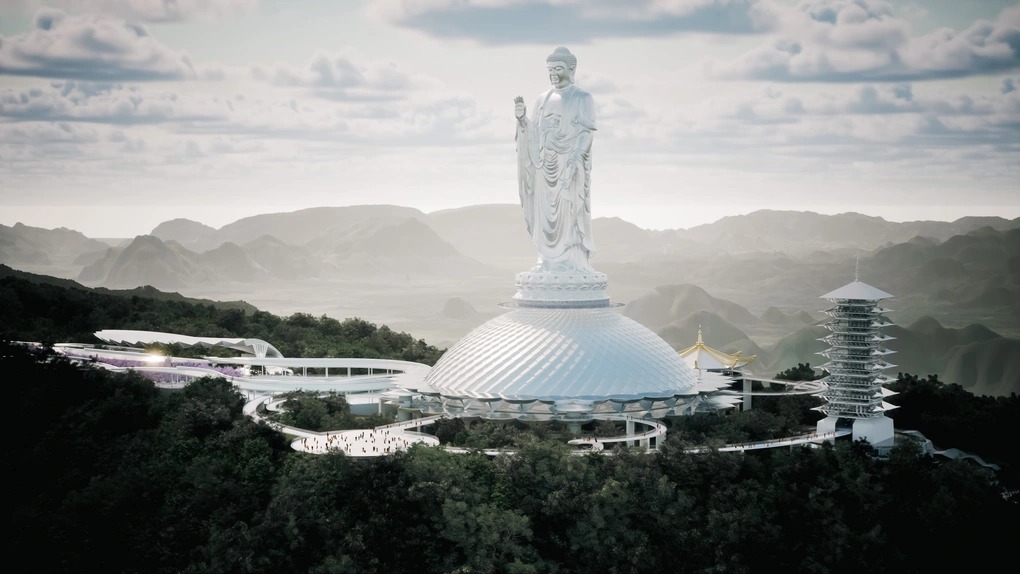 Việt Nam sắp có công trình lớn nhất thế giới tại khu du lịch tâm linh mới được đầu tư 35.000 tỷ đồng- Ảnh 2.