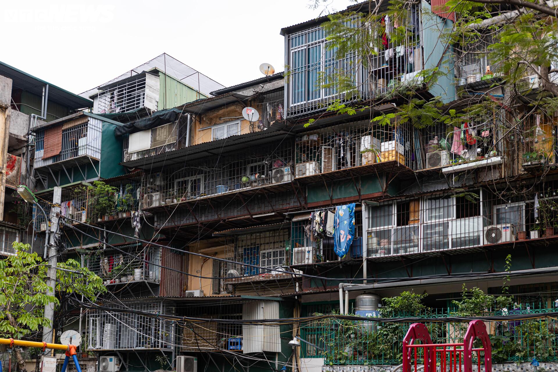 Cận cảnh khu tập thể cũ n&aacute;t sắp biến th&agrave;nh cao ốc ở H&agrave; Nội- Ảnh 6.