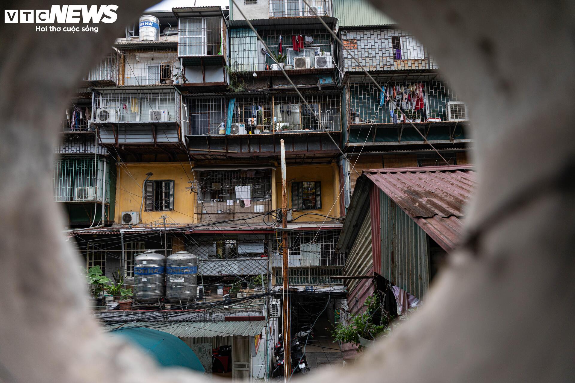 Cận cảnh khu tập thể cũ n&aacute;t sắp biến th&agrave;nh cao ốc ở H&agrave; Nội- Ảnh 4.