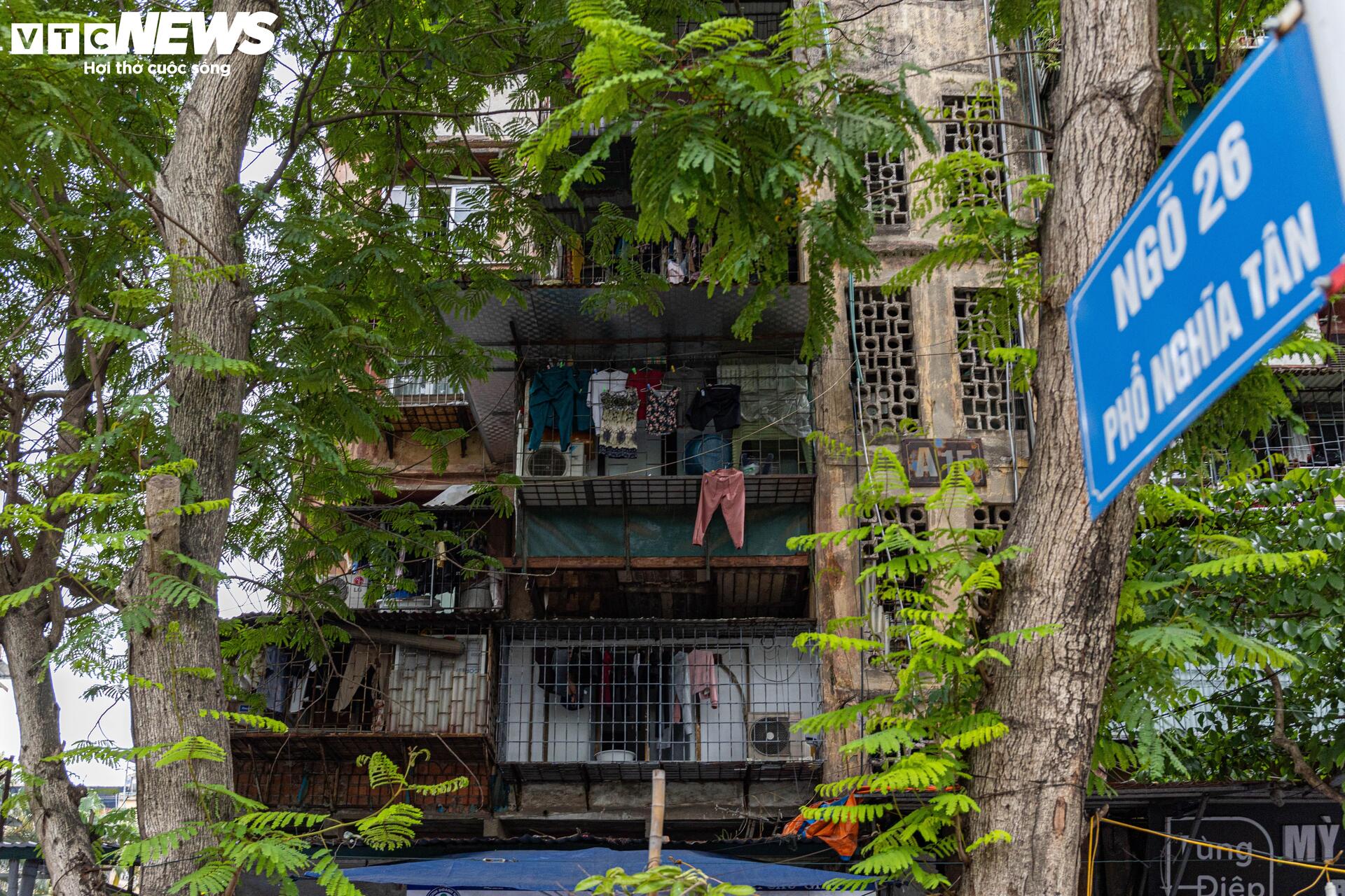 Cận cảnh khu tập thể cũ n&aacute;t sắp biến th&agrave;nh cao ốc ở H&agrave; Nội- Ảnh 1.