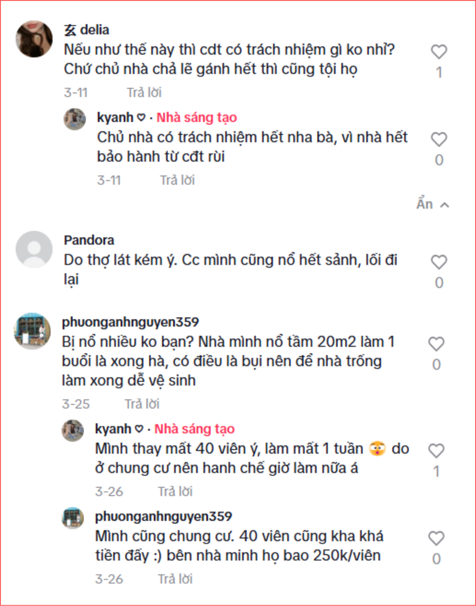 C&ocirc; g&aacute;i hốt hoảng bỏ chạy l&uacute;c 2h s&aacute;ng v&igrave;... s&agrave;n nh&agrave; bỗng nhi&ecirc;n "nổ đ&ugrave;m đụp": Chuyện kh&ocirc;ng hy hữu ở chung cư - Ảnh 4.