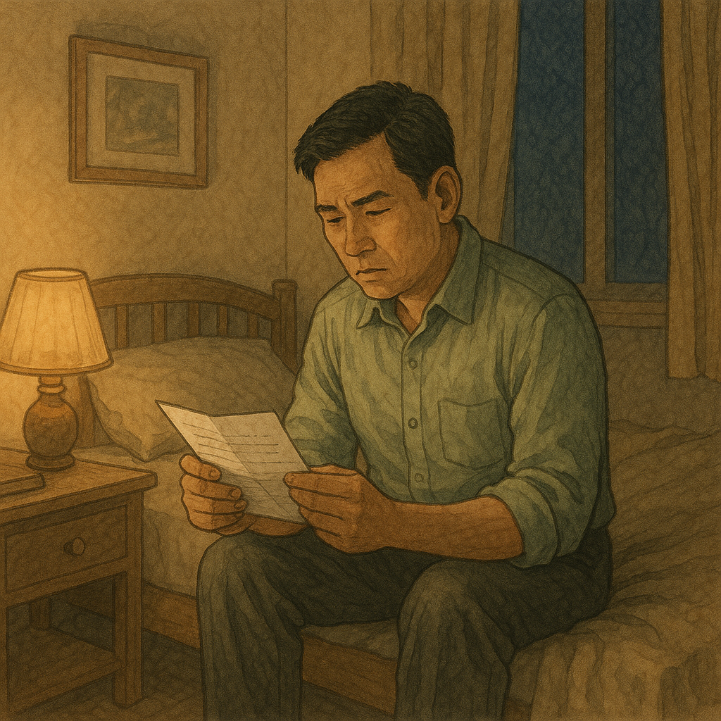 Bố gọi về chia tài sản nhưng không đưa đất, đưa tiền mà chỉ cho mỗi người 1 lá thư tay, đọc xong, 3 người con trai đều nể phục- Ảnh 2.