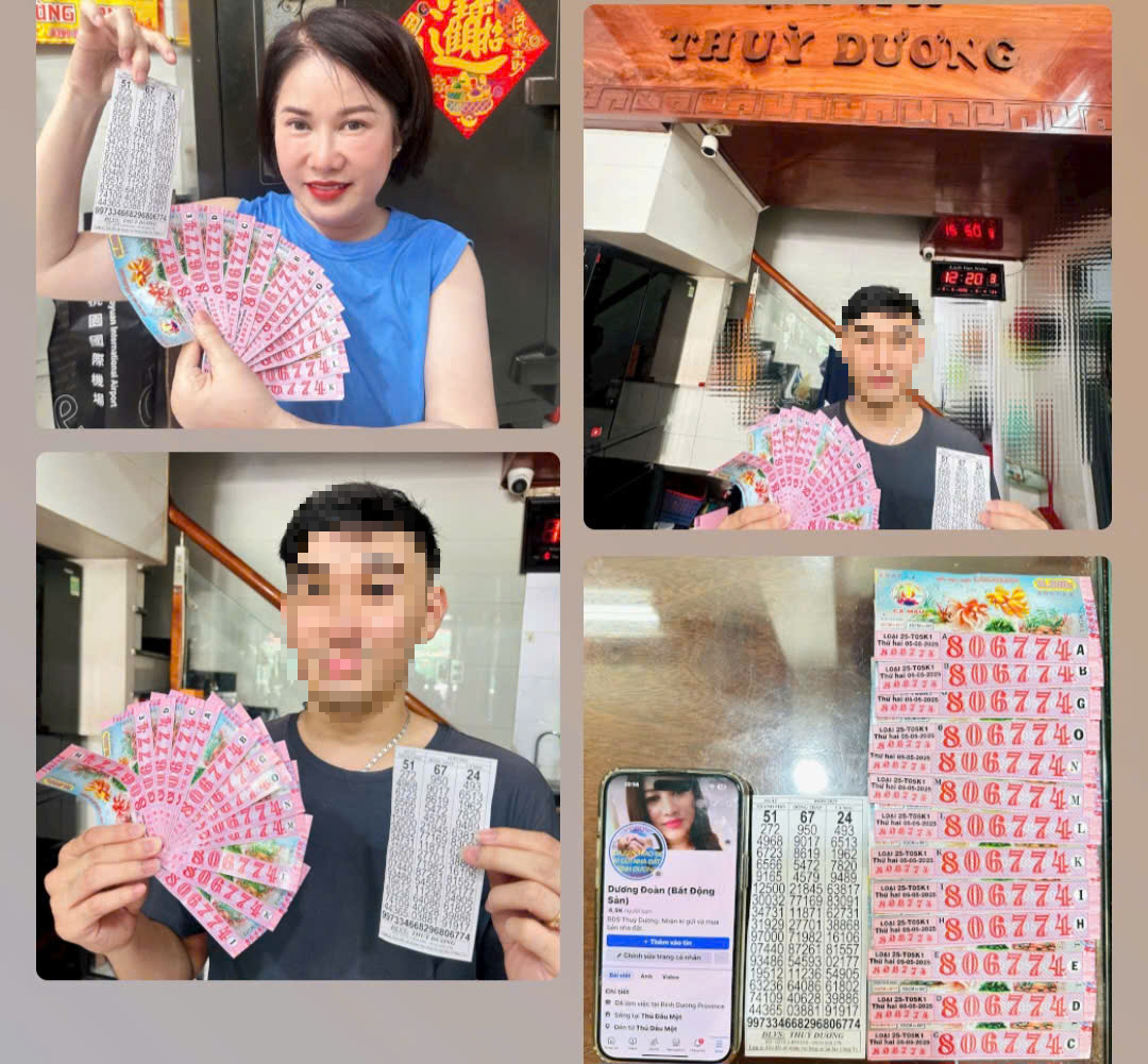 Thêm một người ở Bình Dương trúng 13 tờ vé số giải độc đắc - Ảnh 1.