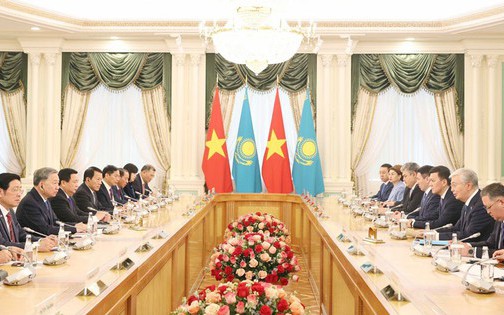 Việt Nam v&agrave; Azerbaijan n&acirc;ng cấp quan hệ l&ecirc;n Đối t&aacute;c chiến lược - Ảnh 2.