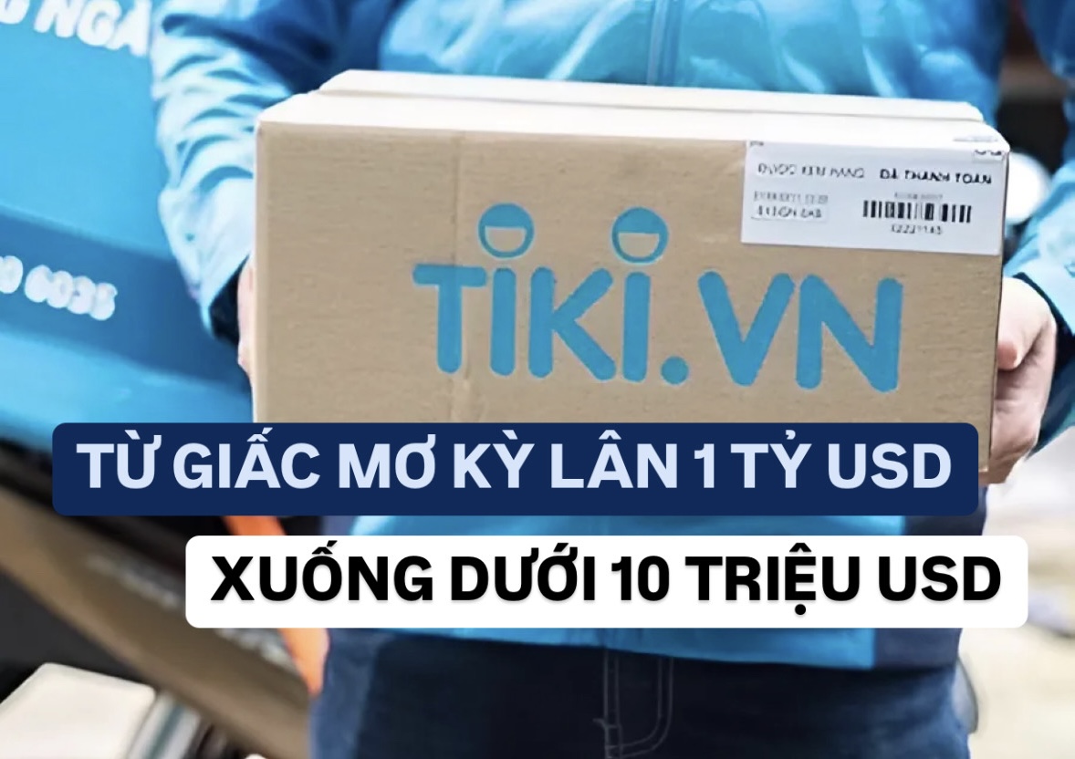 Từng là giấc mơ kỳ lân tỷ đô, Tiki giờ được định giá chưa tới 10 triệu USD- Ảnh 1.