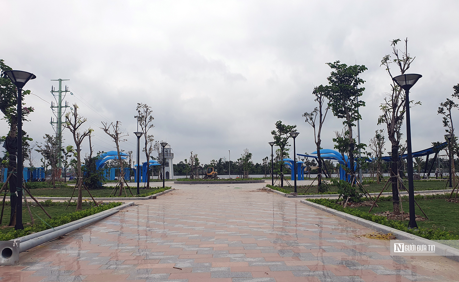 Cận cảnh dự &aacute;n c&ocirc;ng vi&ecirc;n 130 tỷ đồng ở cửa ng&otilde; T&acirc;y Bắc Tp.Hải Ph&ograve;ng- Ảnh 1.