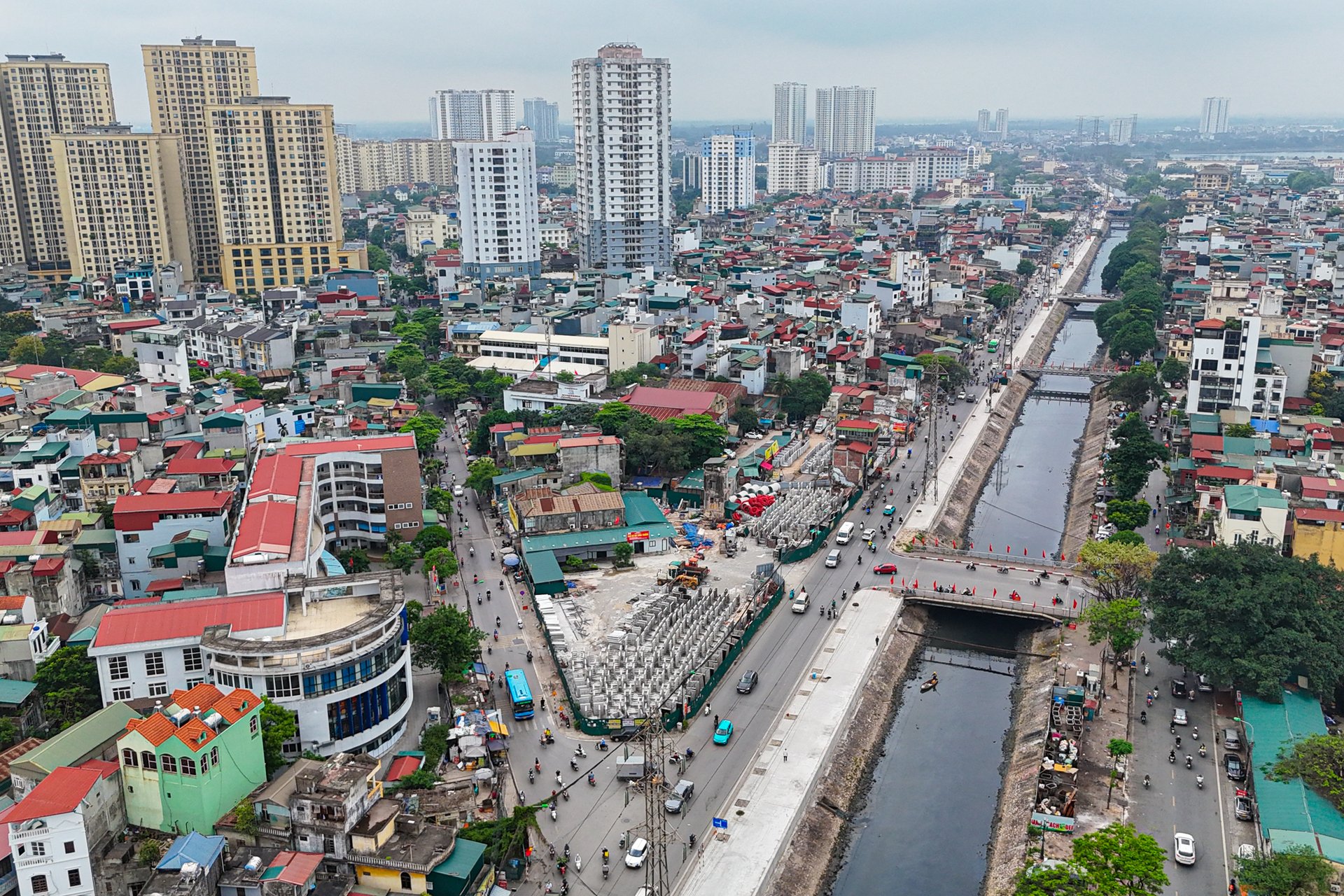 Hiện trạng dự án mở rộng đường Tam Trinh 3 . 300 Tỷ đồng tại Hà Nội - Ảnh 10. Hiện trạng dự án mở rộng đường Tam Trinh 3 . 300 Tỷ đồng tại Hà Nội - Ảnh 10.