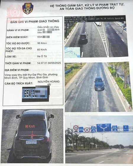 Chủ xe ô tô chạy quá tốc độ 14 lần trong một tháng đối mặt mức phạt nguội ra sao? - Ảnh 1.
