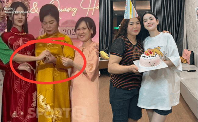 Chu Thanh Huyền - vợ Quang Hải từng gây sốc khi hất tay mẹ đẻ, nay khiến netizen xúc động vì dòng tin gửi mẹ- Ảnh 1.