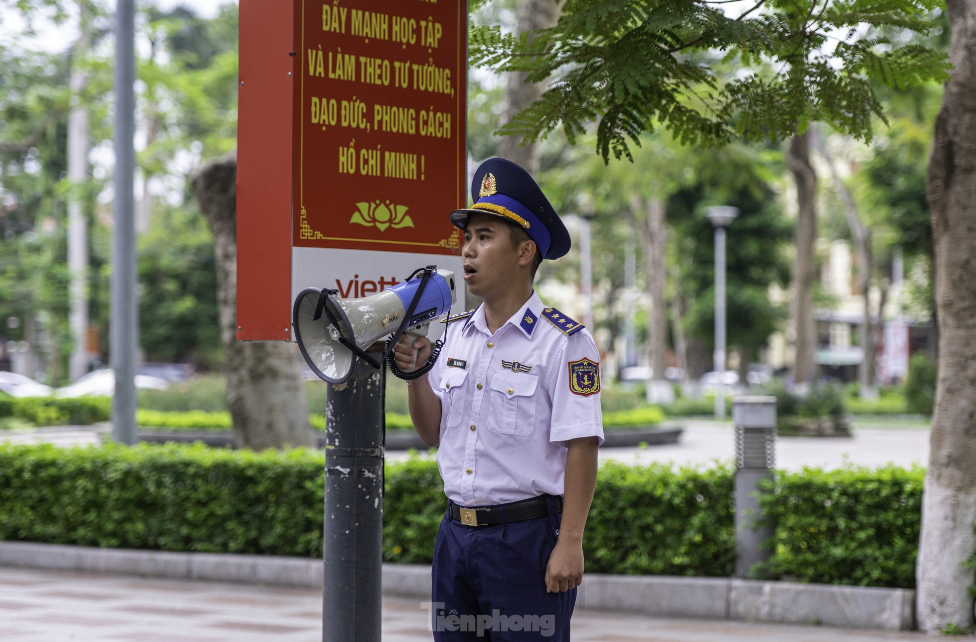 Hải Phòng tổ chức duyệt đội ngũ diễu hành kỷ niệm 70 năm Giải phóng thành phố - Ảnh 12.