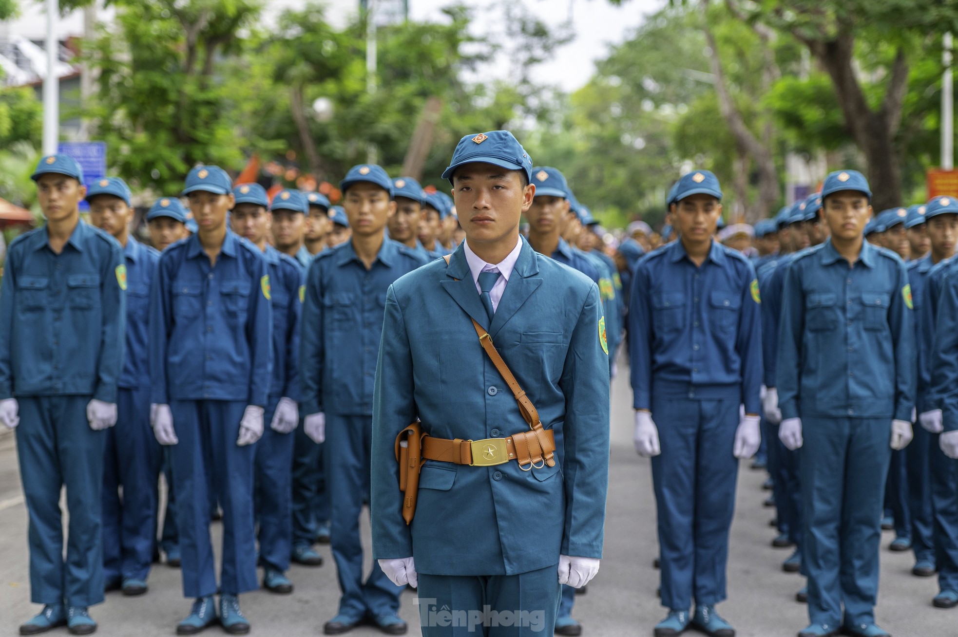 Hải Phòng tổ chức duyệt đội ngũ diễu hành kỷ niệm 70 năm Giải phóng thành phố - Ảnh 19.