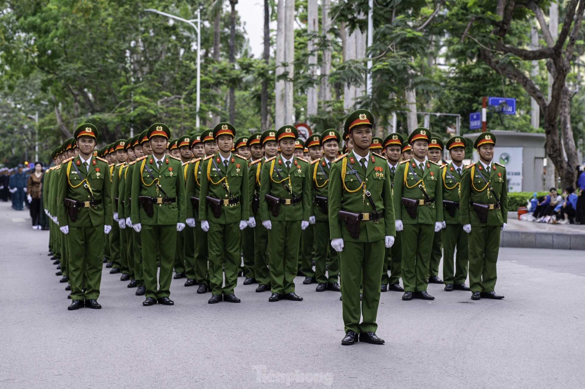 Hải Phòng tổ chức duyệt đội ngũ diễu hành kỷ niệm 70 năm Giải phóng thành phố - Ảnh 17.