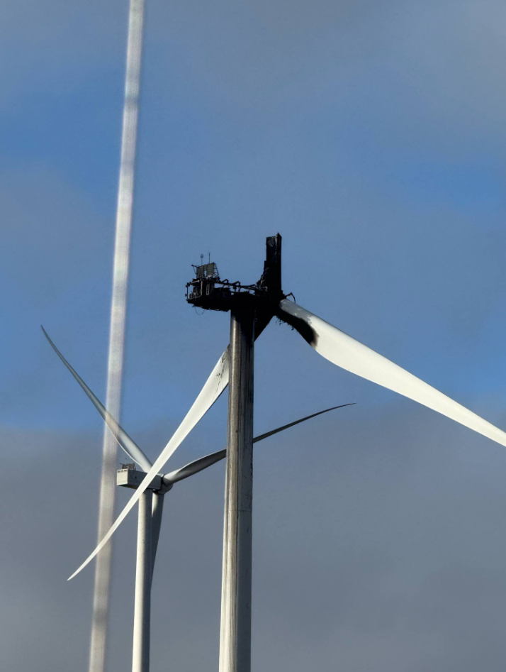 Sự cố khiến &ldquo;b&agrave; hỏa&rdquo; gh&eacute; thăm trang trại điện gi&oacute; 194MW- Ảnh 4.