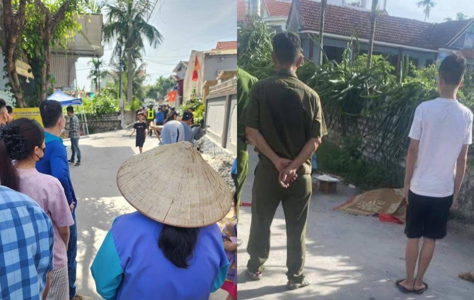 Bắt nghi phạm giết người ở Bắc Giang sau sau gần 15 tiếng lẩn trốn - Ảnh 2.