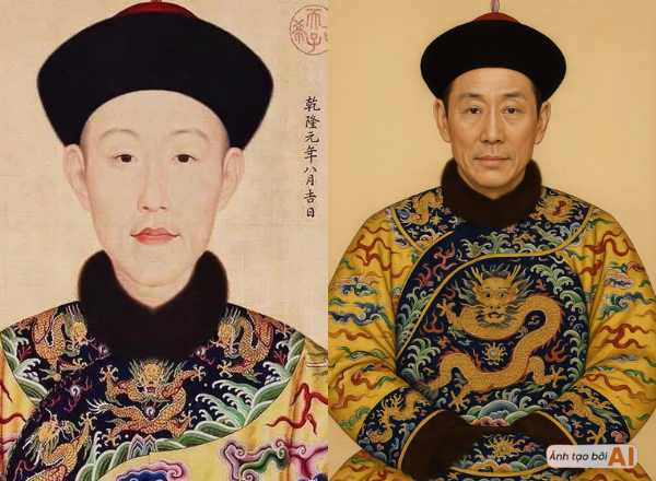 Bức ảnh phục dựng diện mạo thật của Càn Long gây sốc, rất giống một minh tinh hạng A đình đám- Ảnh 4.