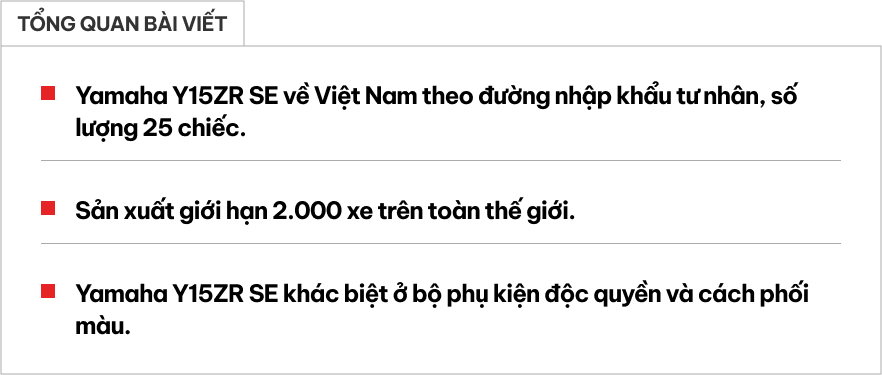 'Anh em sinh đôi' với Exciter 150 về Việt Nam: Bản đặc biệt giới hạn 2.000 xe, nhập Malaysia - Ảnh 1.