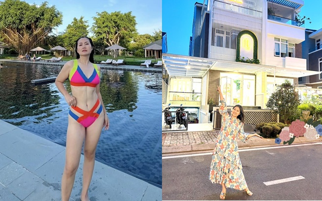 Nữ nghệ sĩ giải nghệ ở tuổi 40, rời showbiz vẫn giàu, 1 mình nuôi con, sở hữu biệt thự mặt tiền Quận 7