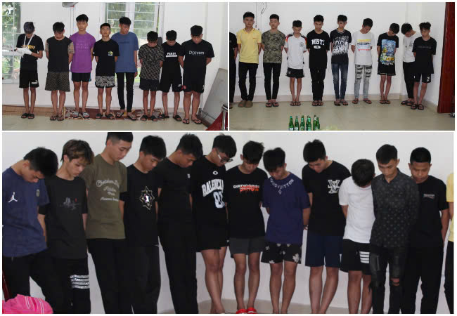 Hỗn chiến tại cây xăng: 28 Thanh niên bị bắt giữ vì gây rối trật tự công cộng - Ảnh 1.