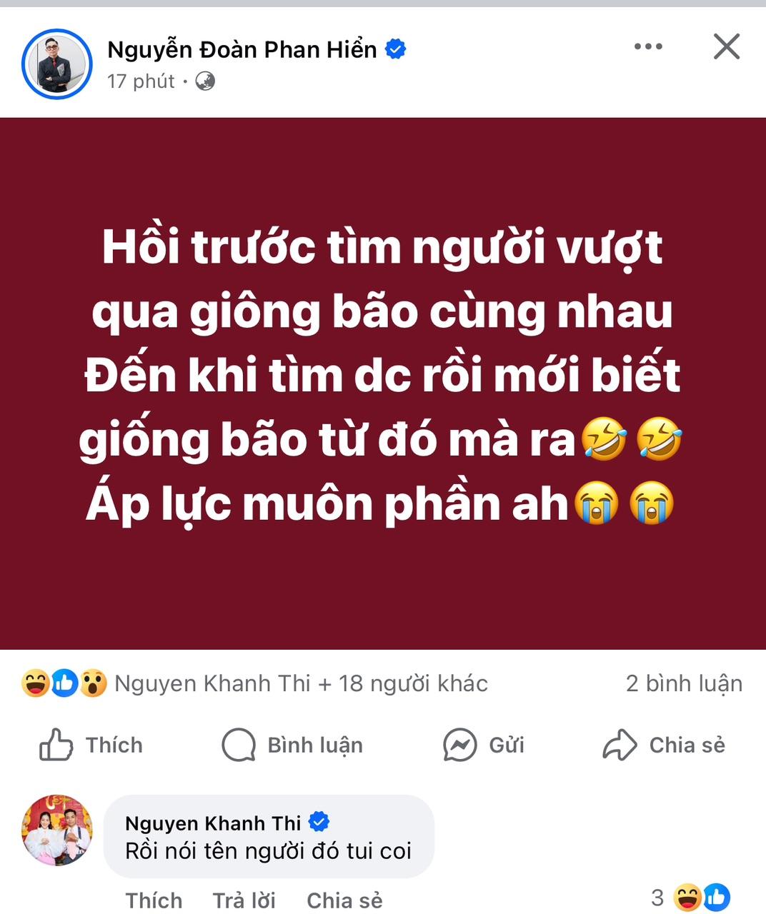 Khánh Thi và Phan Hiển lại có “biến”, 5h30 sáng đã than áp lực, drama “địa ngục hôn nhân” có tiếp diễn?- Ảnh 1. Khánh Thi và Phan Hiển lại có “biến”, 5h30 sáng đã than áp lực, drama “địa ngục hôn nhân” có tiếp diễn?- Ảnh 1.
