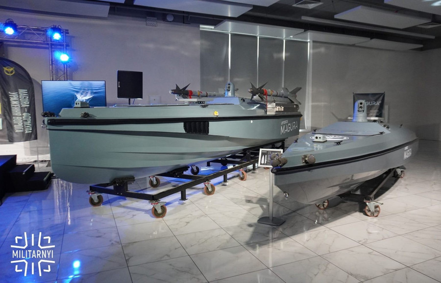 Xuồng không người lái Magura V7 trang bị tên lửa AIM - 9 x hiện đại của Ukraine - Ảnh 2.