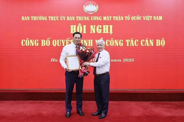 Bùi Duy Đông được bổ nhiệm vụ trưởng ủy ban Trung ương MTTQ Việt Nam - Ảnh 1.